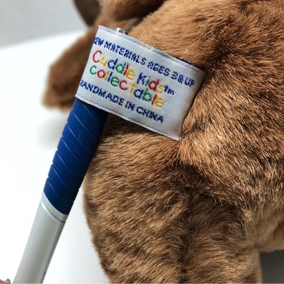 Vintage Geppeddo "Russell Reindeer" Porcelain Doll NWT Children’s Toy 2000 - Picture 8 of 9